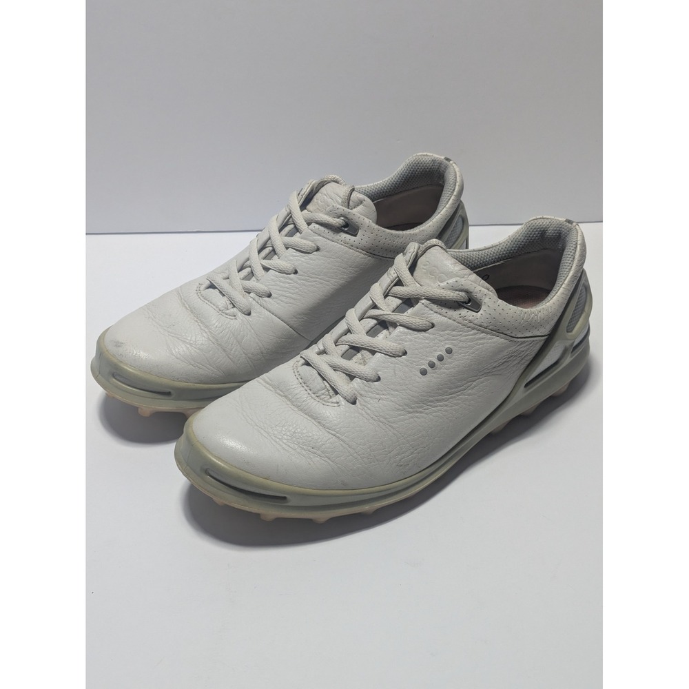 ECCO Biom Hybrid Leather Spikeless Golf Shoes Womens EU 38 US 7-7.5 White